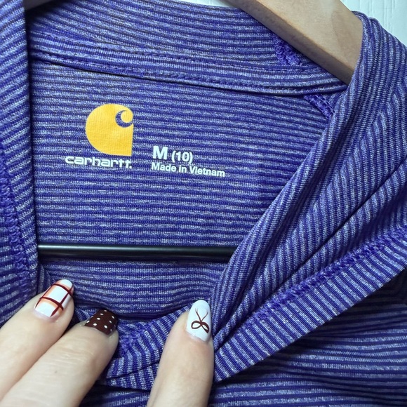 Carhartt Purple Striped Shirt - Picture 5 of 6